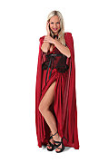 Valentina Red Riding Hood istripper model