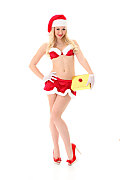Tracy Lindsay Christmas gift istripper model