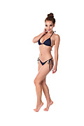 Nici Swimming Time istripper model