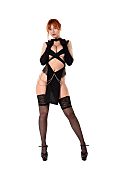 Lana Lane Sophisticated Dress istripper model