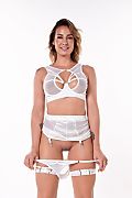 Lea Pam Lingerie In Complexity istripper model