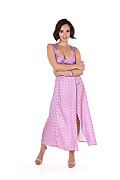 Eve Sweet Ethereal Pink Dress istripper model