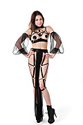 Yukki Amey Straps �n Tassels istripper model