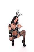 Kama Oxi New Year's Bunny istripper model