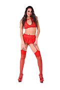 Vixi Rafi Red Hot Night istripper model