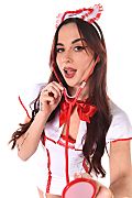 Audrey Reid Booster Shot istripper model