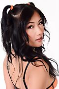 Dolly Orchid Orange Liquorice istripper model